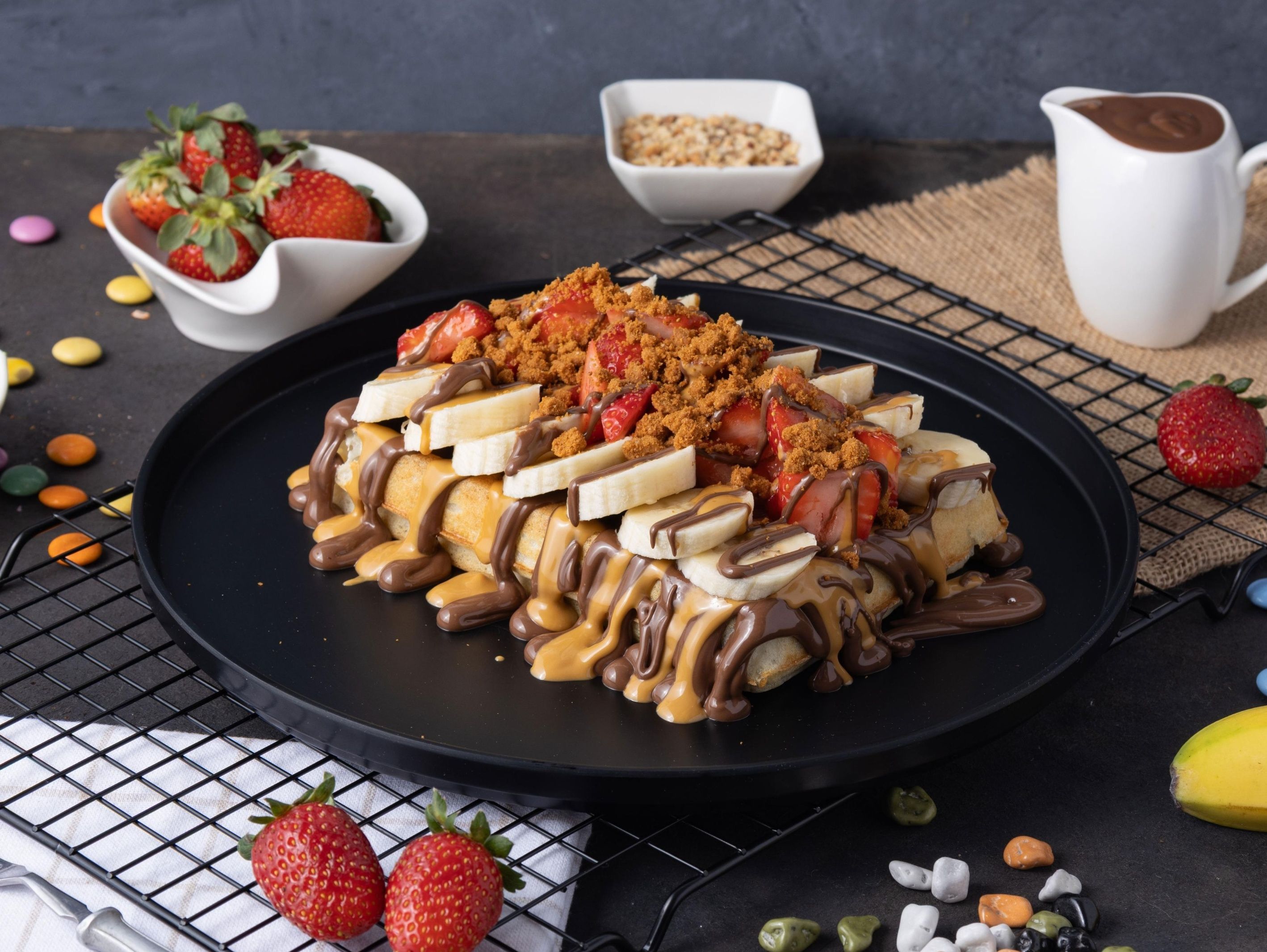 Lotuslu Waffle